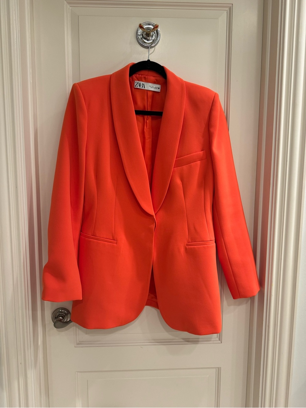 Zara Bright Orange Suit